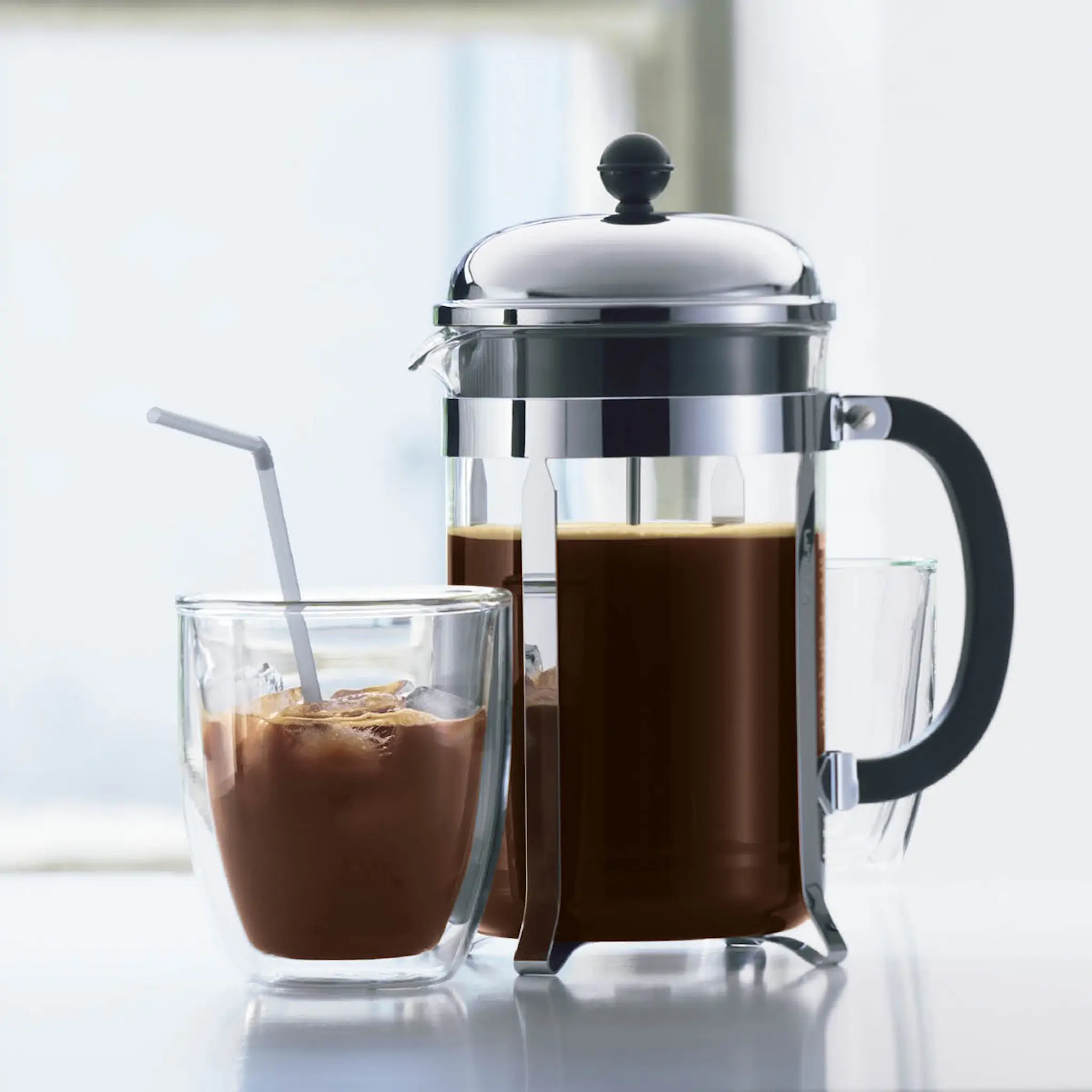 Bodum Chambord Pressopannu 12 kuppia 1,5 L Kromi