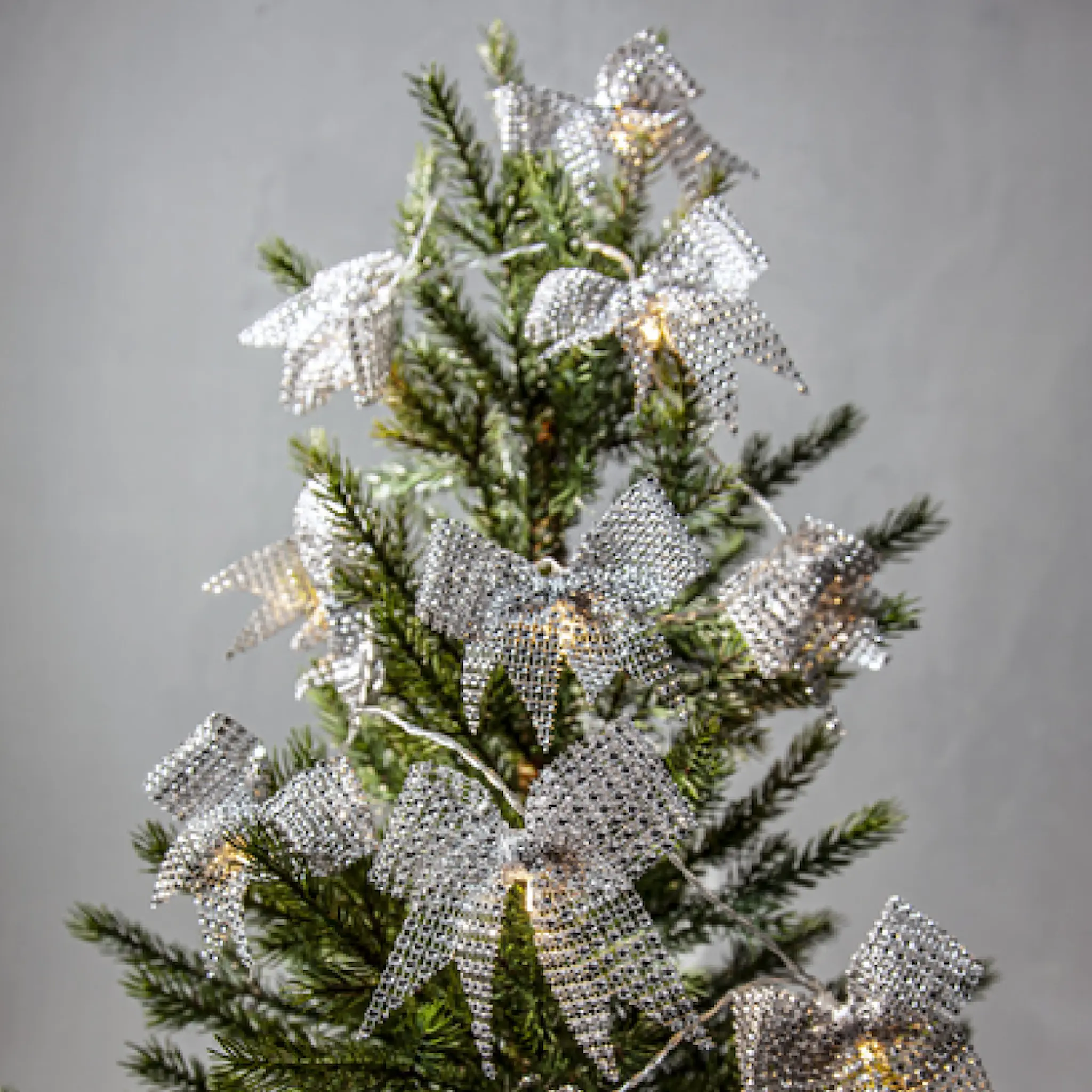 Star Trading Bowie valosarja 729-64 225 cm hopea