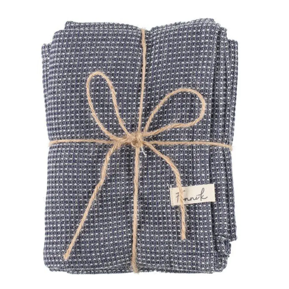 Bamboo Keittiöpyyhe 50x70 cm 2 kpl Yönsininen