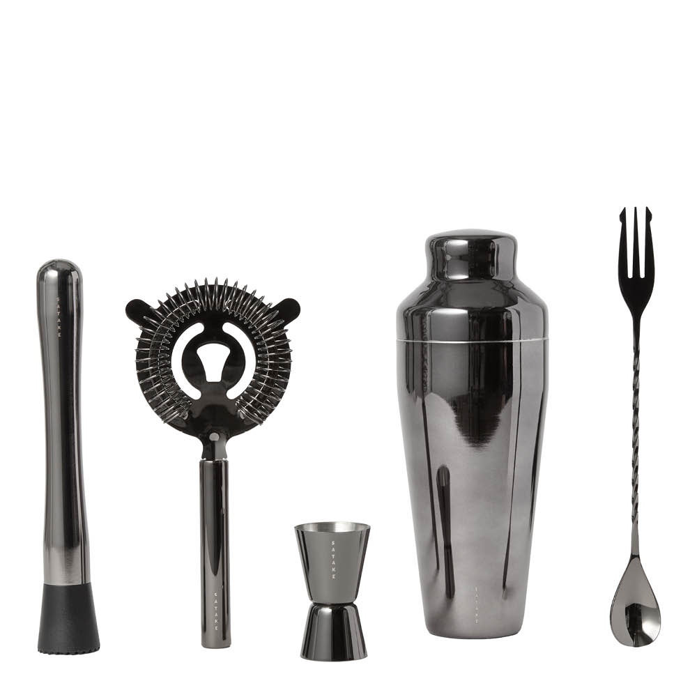 Satake Barsett 5 deler gunmetal