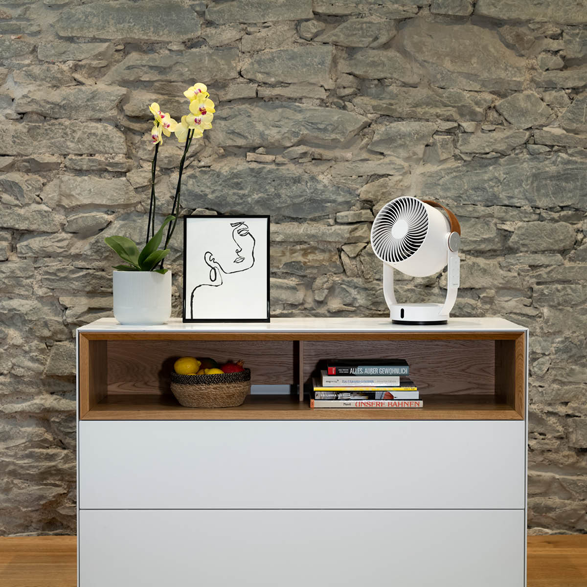 Stadler Form Leo vifte SL-035 bærbar hvit