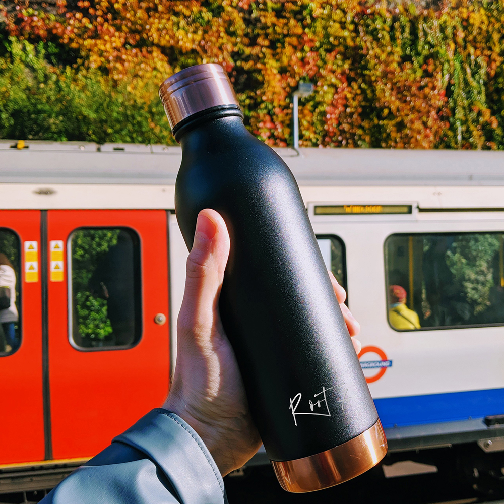 Root7 OneBottle VIP 50cl Musta/Kupari