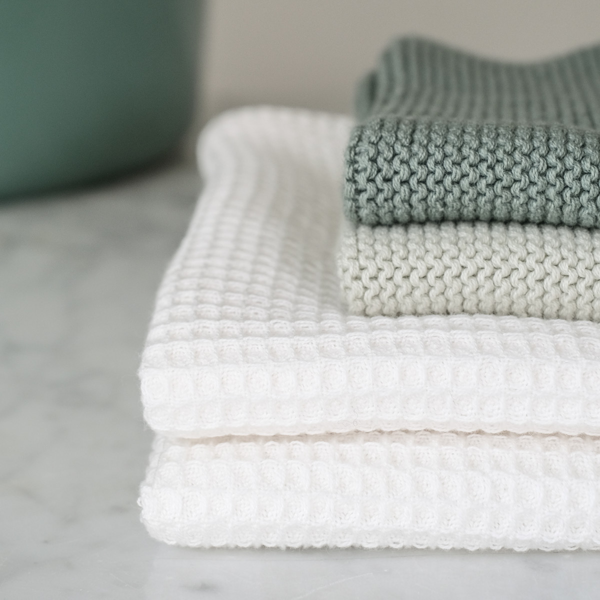 Sabor Home kökshandduk 50x70 cm 2-pack vit