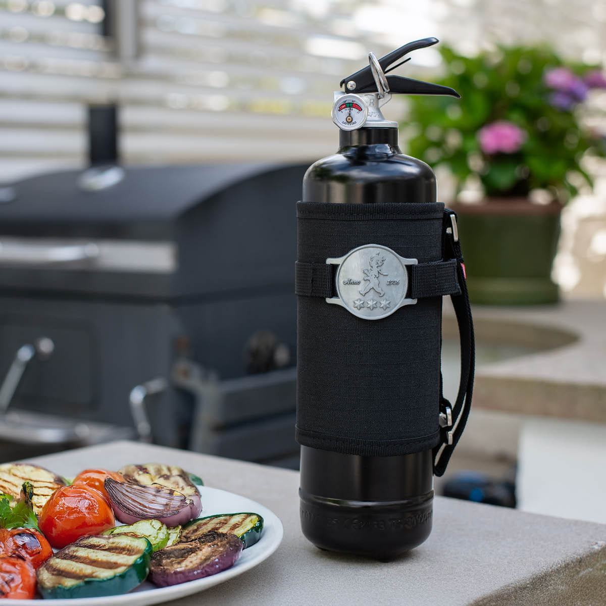 SOLSTICKAN Brannslukker 1 kg svart