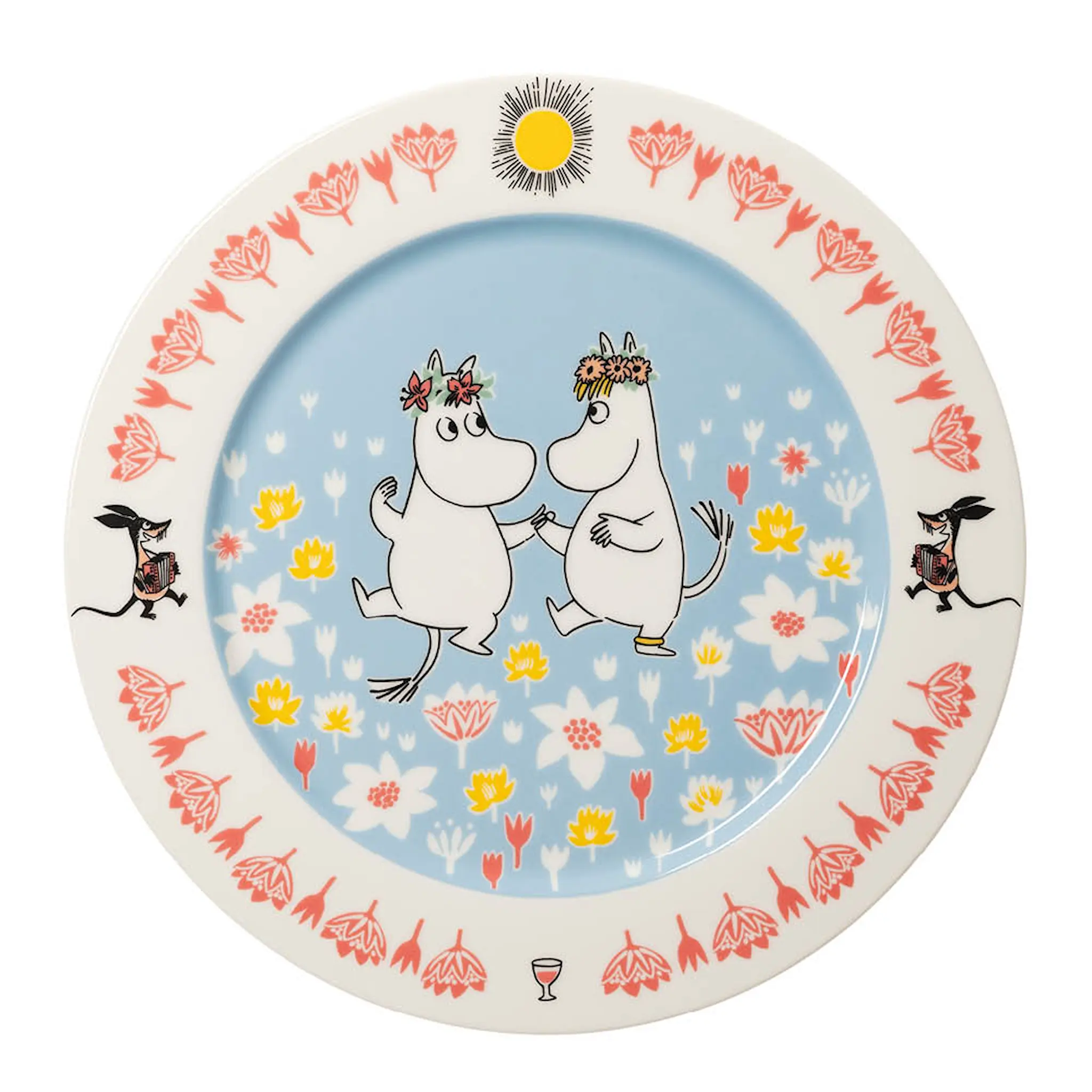 Moomin Arabia Mumin serveringsfat 30 cm Sommardans