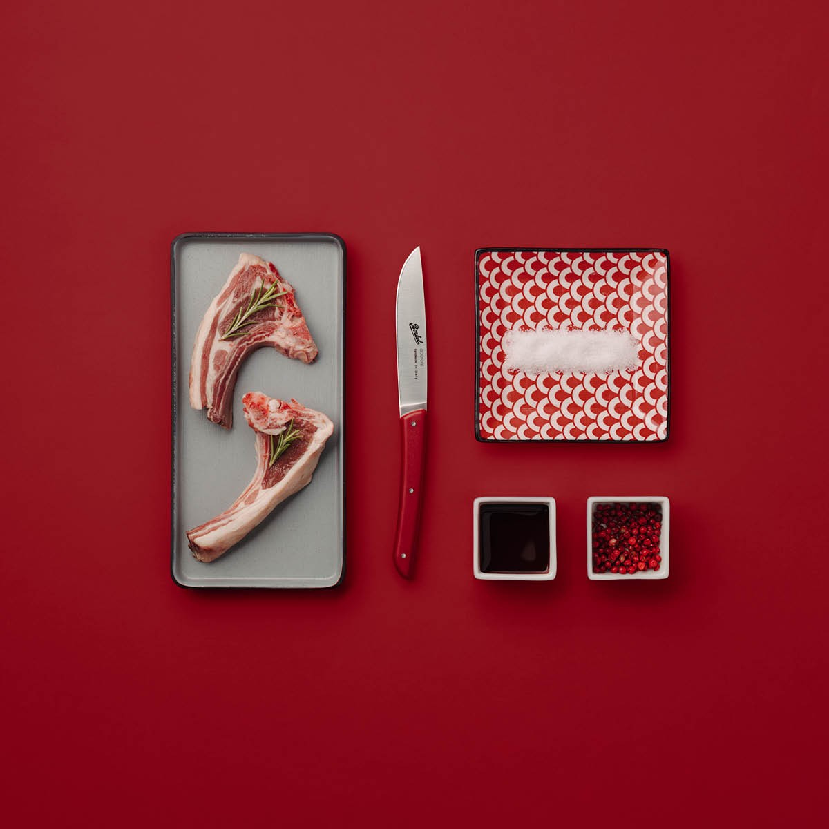 Berkel Color Red biffkniver 11 cm