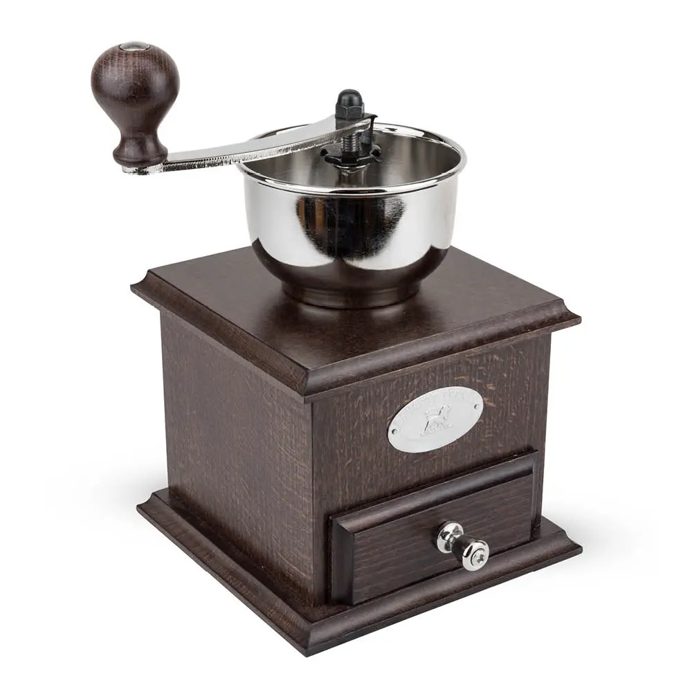 Bresil manuell kaffekvern 21 cm valnøttfarget bøk