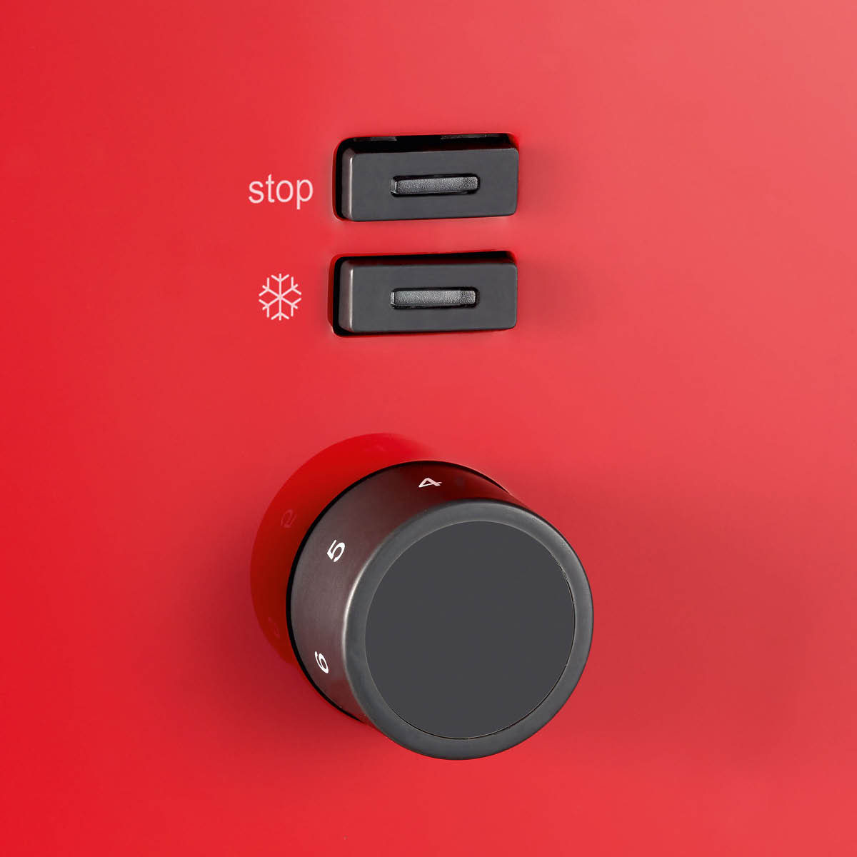 Graef Brödrost TO63 2 skivor röd med silverkant