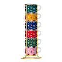 Joyful espressokopp 6-pack 6,5 cl multi