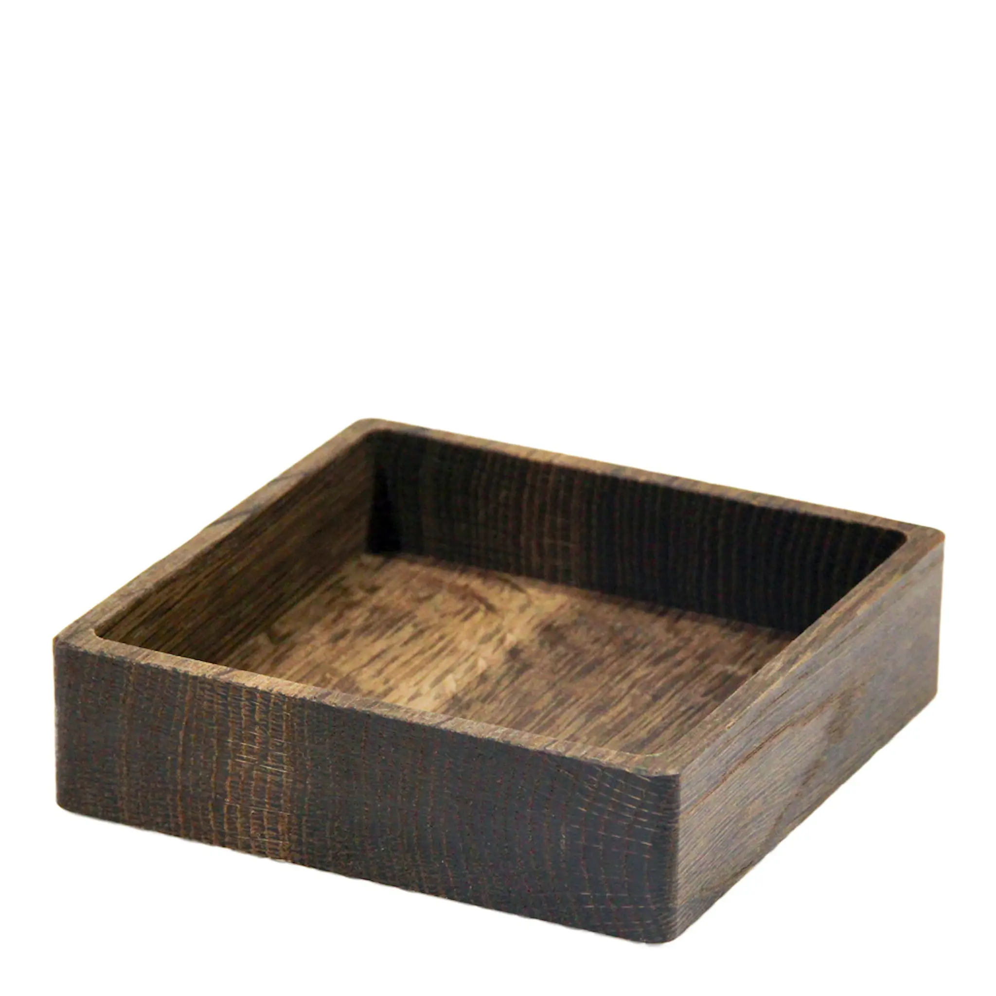 LIND DNA Wood Box Square S Rökt Ek