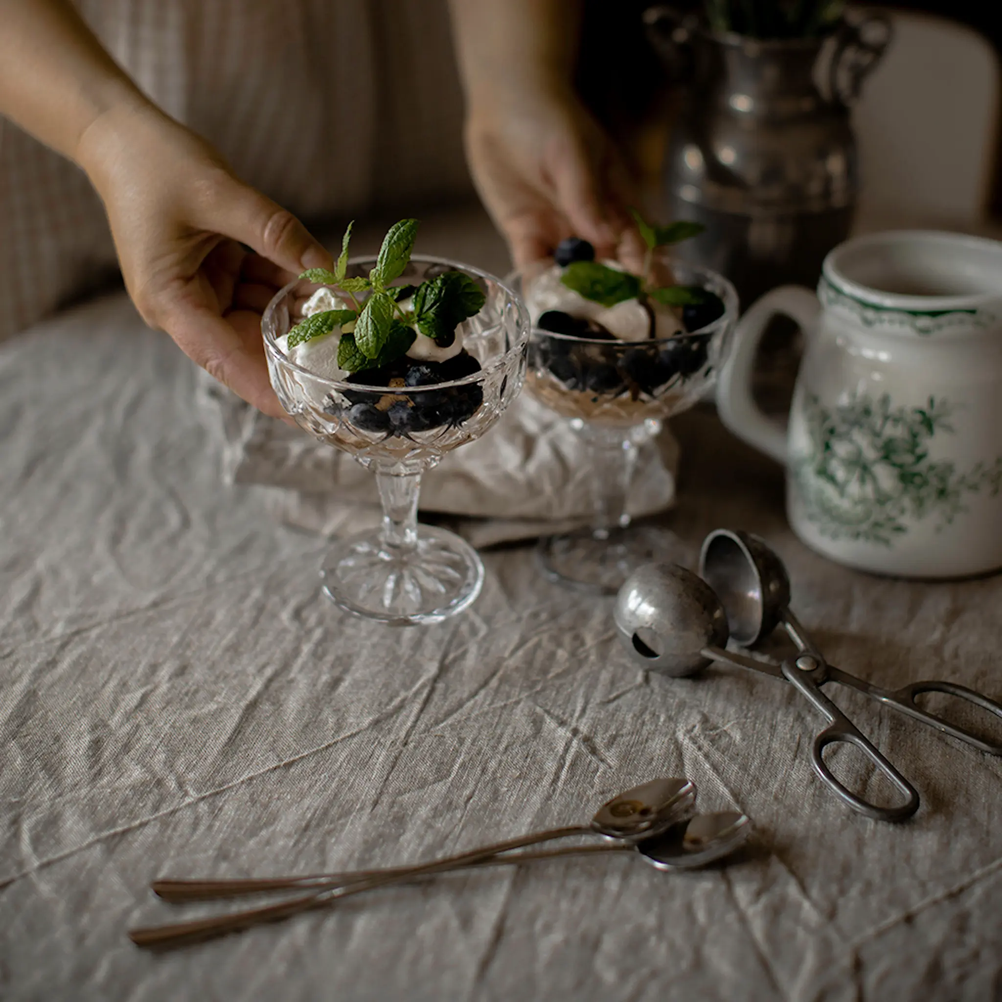 Dorre Glanda dessertskål glass 4 stk klar