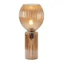 Toulipa bordslampa 40 cm amber