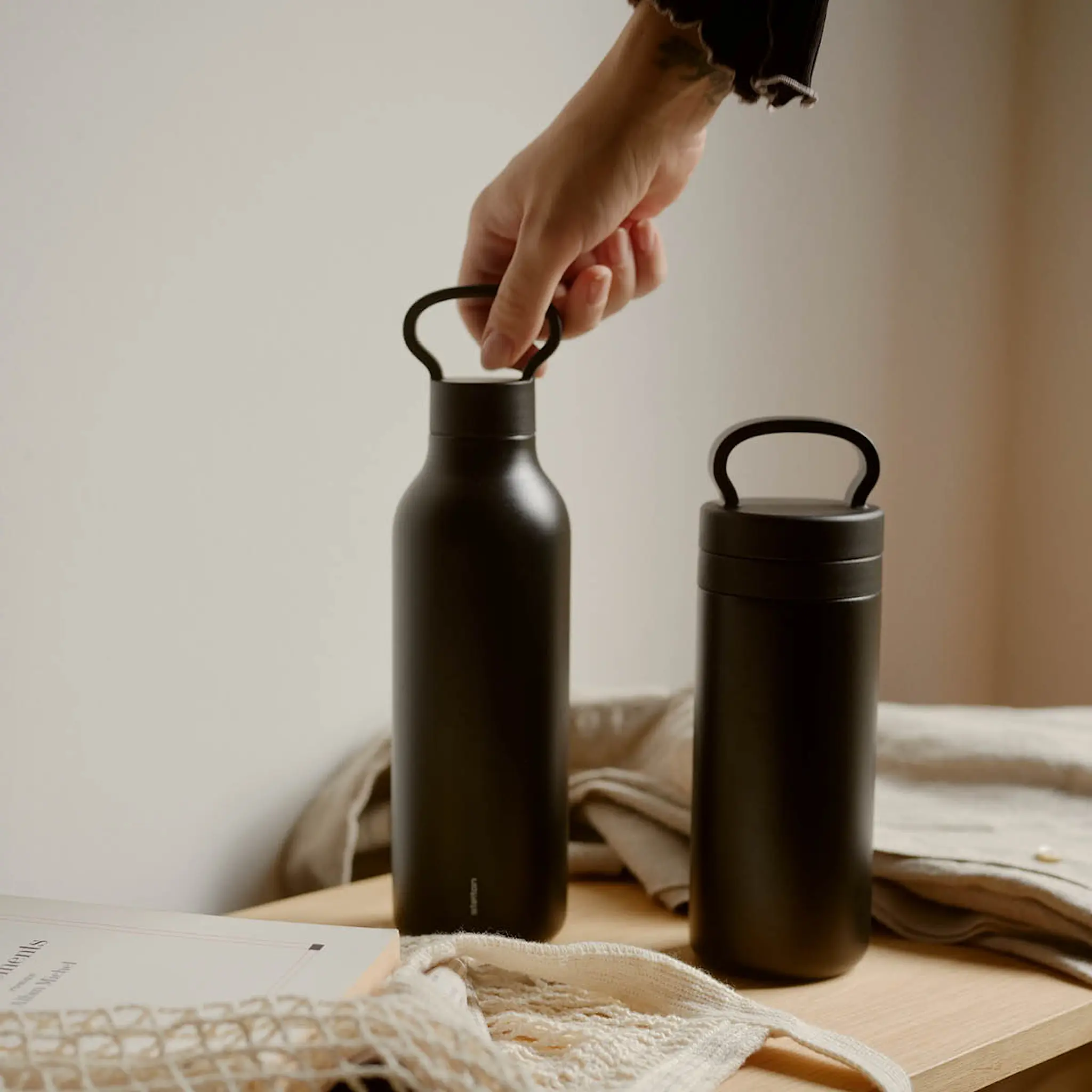 Stelton I:cons Tabi Termosmuki 55 cl Musta