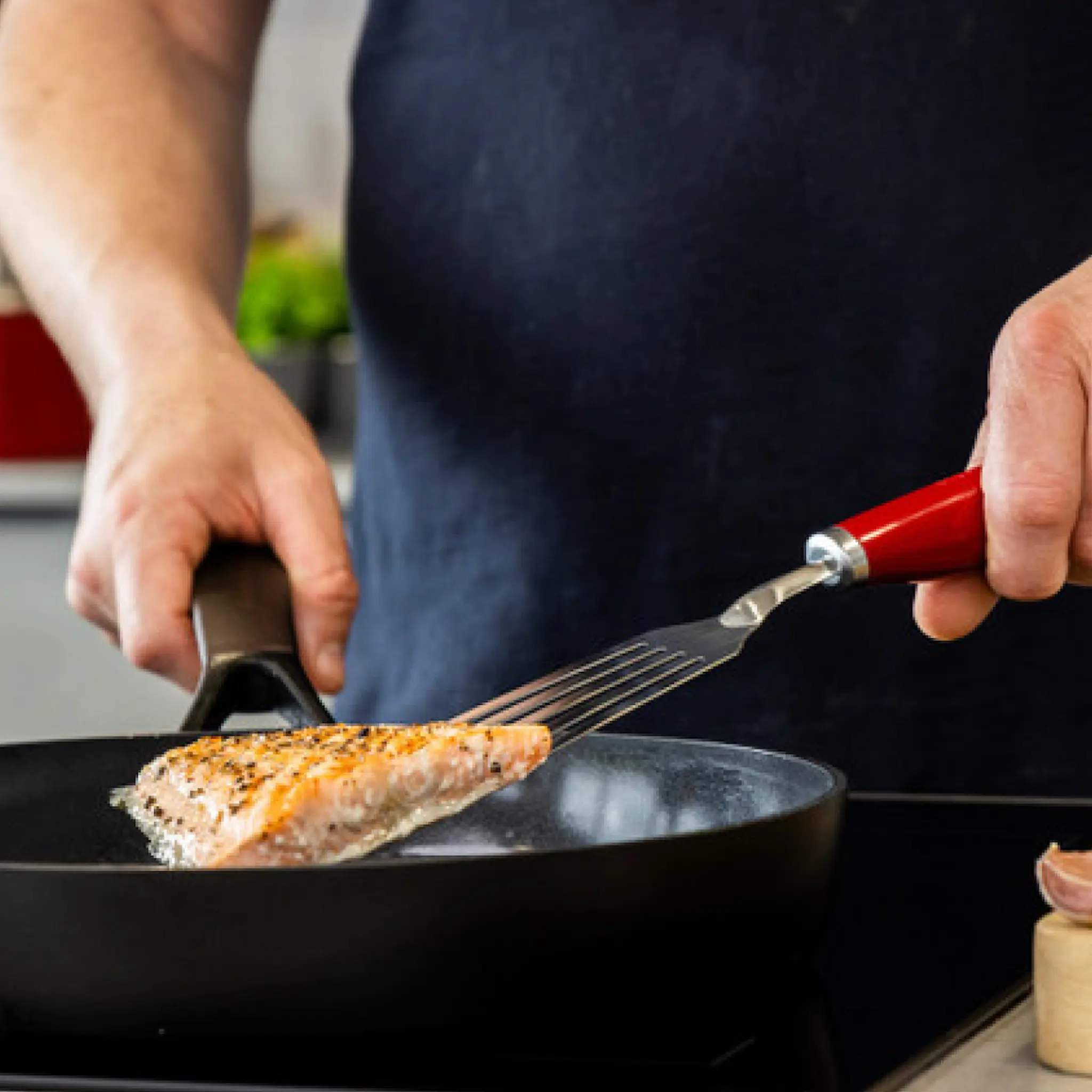 KitchenAid Core grillredskap inomhus 3 delar empire red
