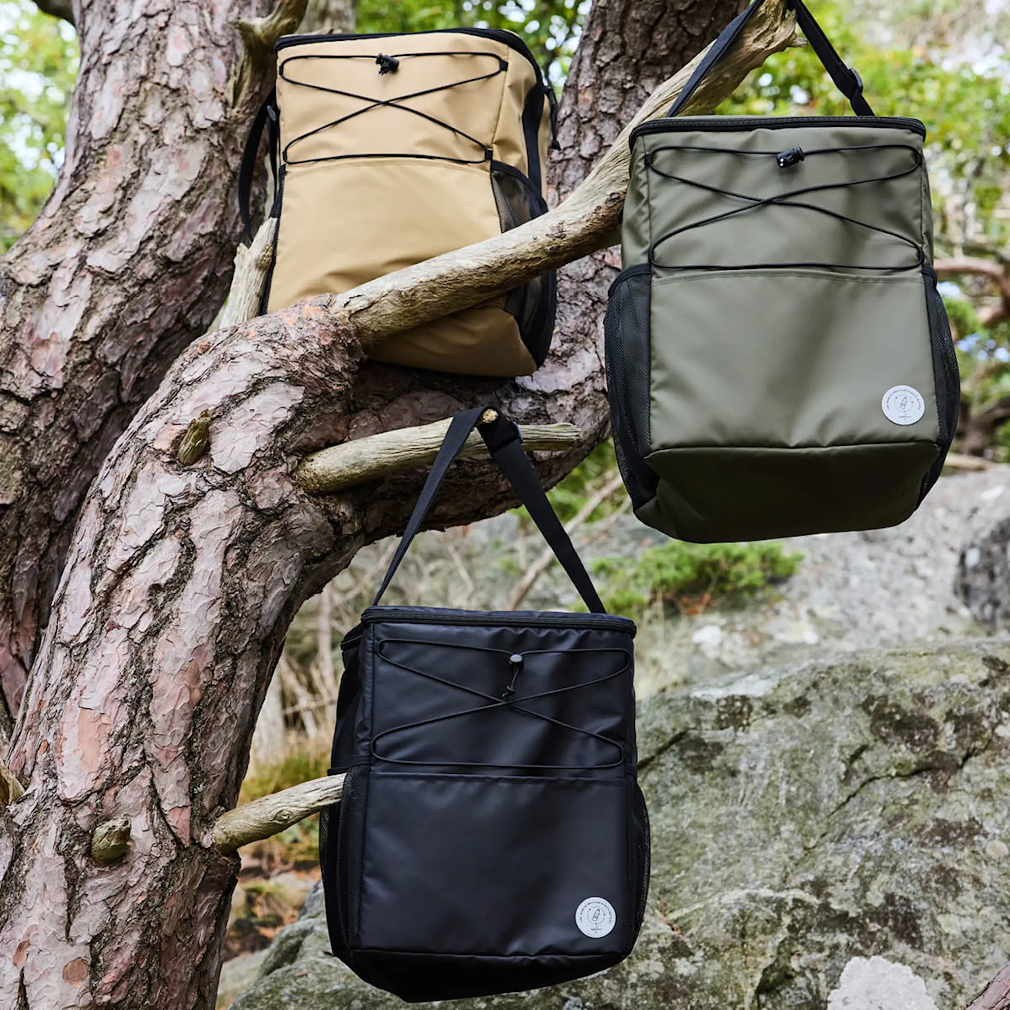 Sagaform Vide Willow stor kjølebag 16L beige