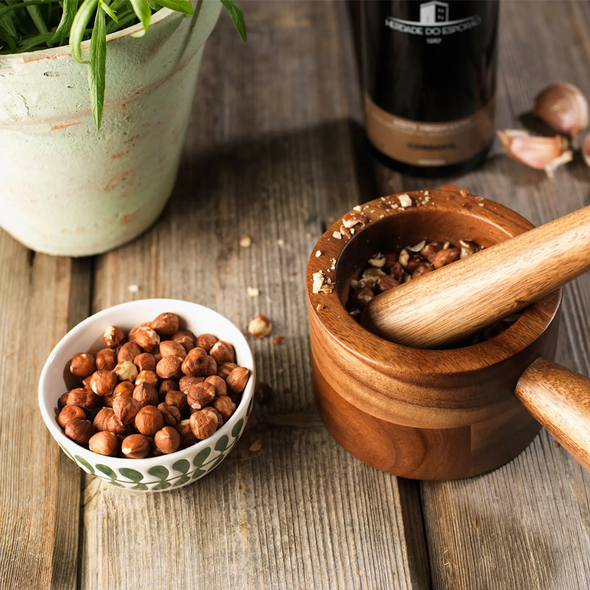 Tina Vegetable Skål 4-pack Vit/Grön