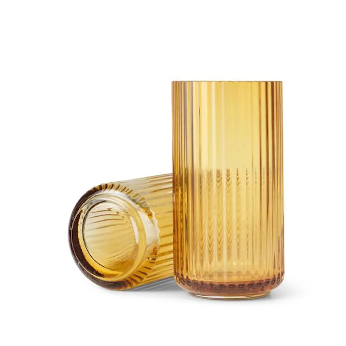 Lyngby Porcelæn Lyngby Vas 20,5 cm Amber