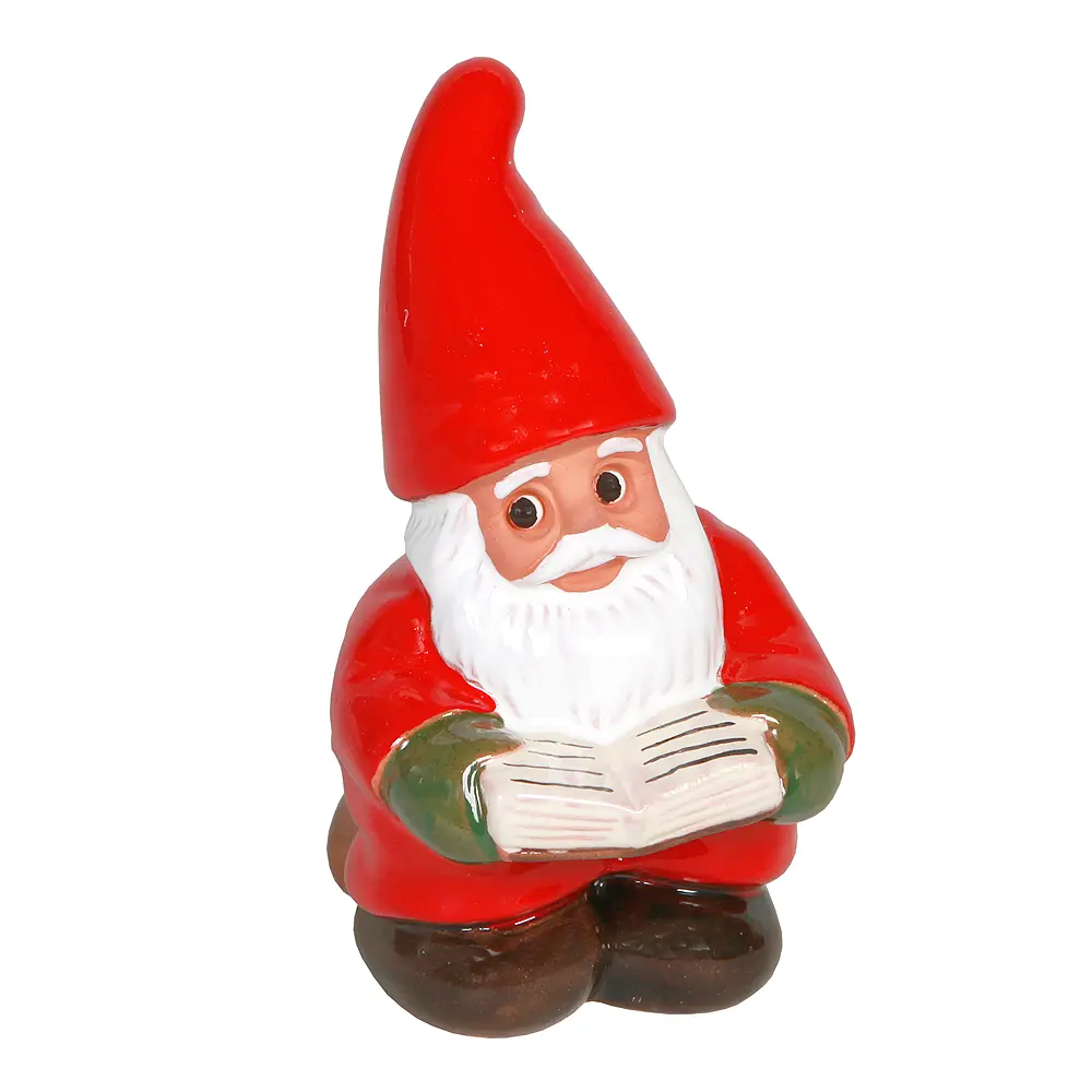 Tonttu Viisas 11 cm Punainen