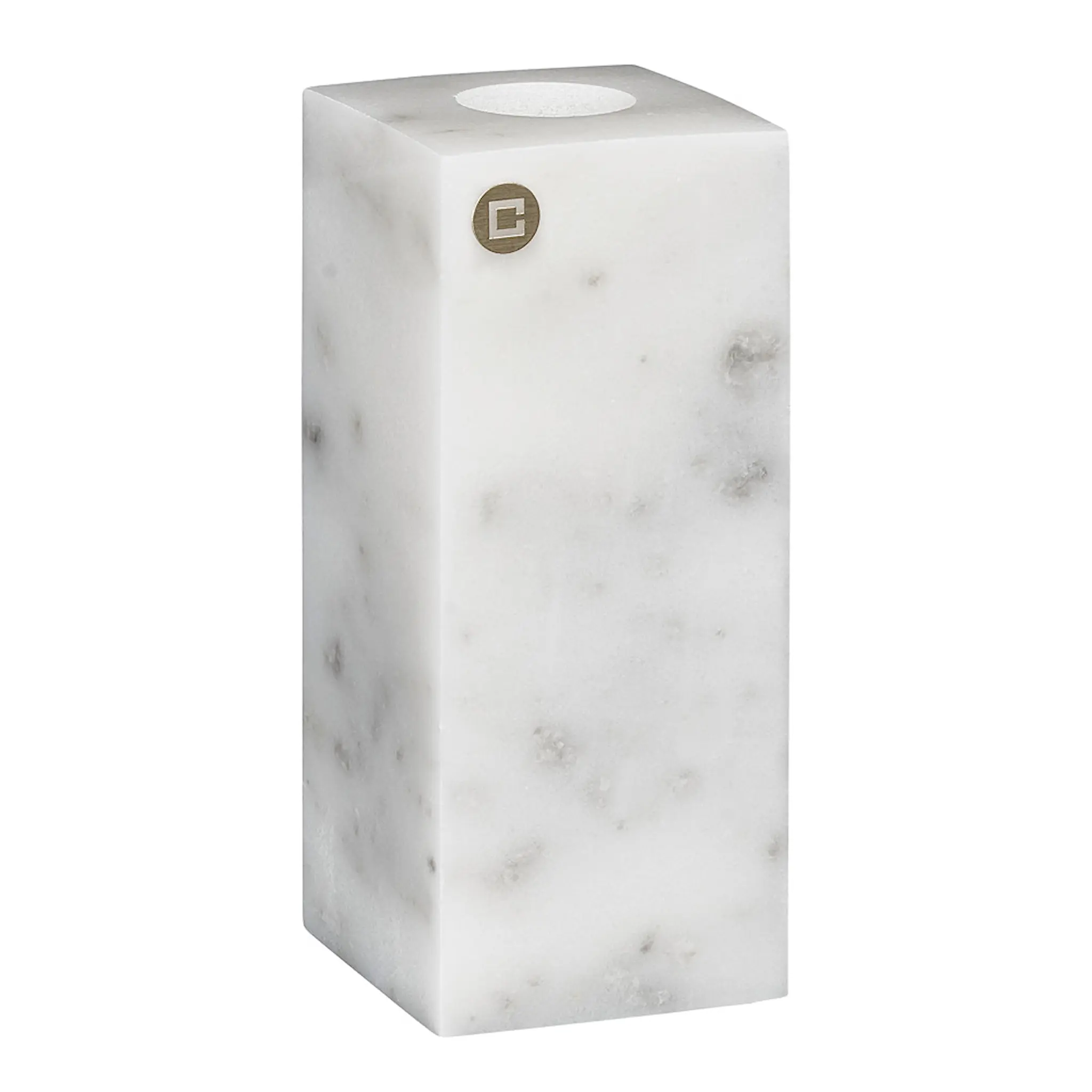 Cultdesign Marmo ljusstake 12 cm vit