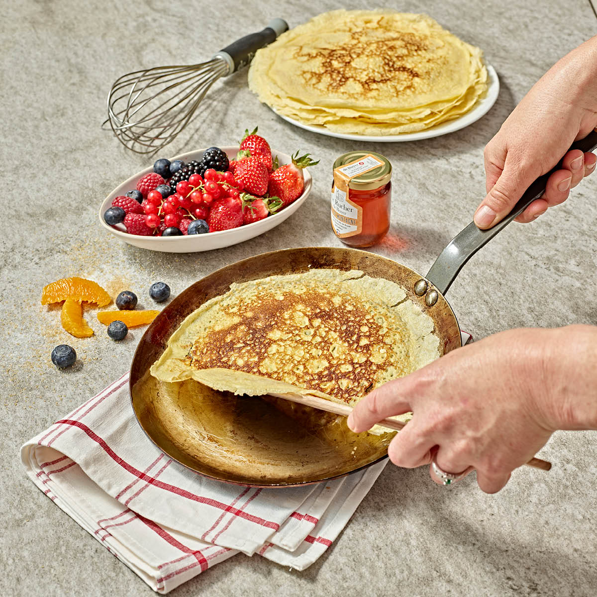 de Buyer Mineral B Element Ohukaispannu 24 cm