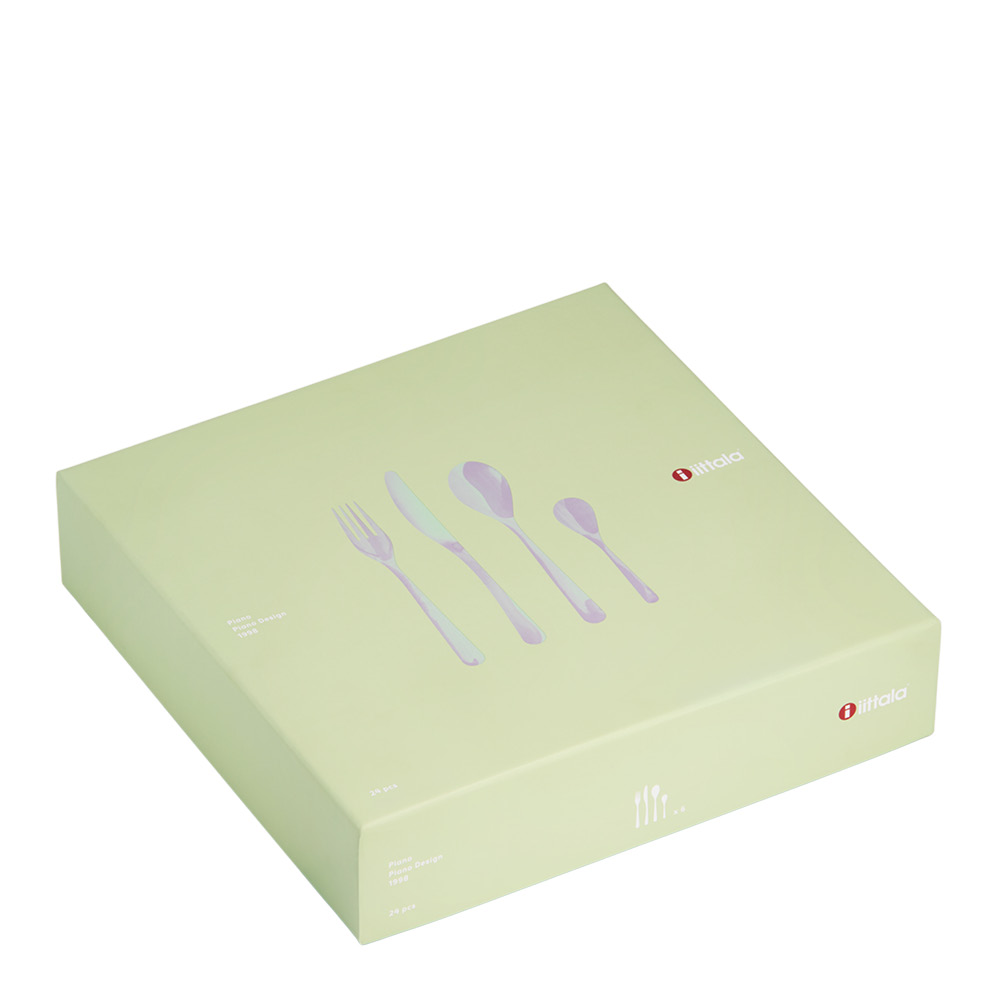iittala Piano Bestikset 24 delar Blank