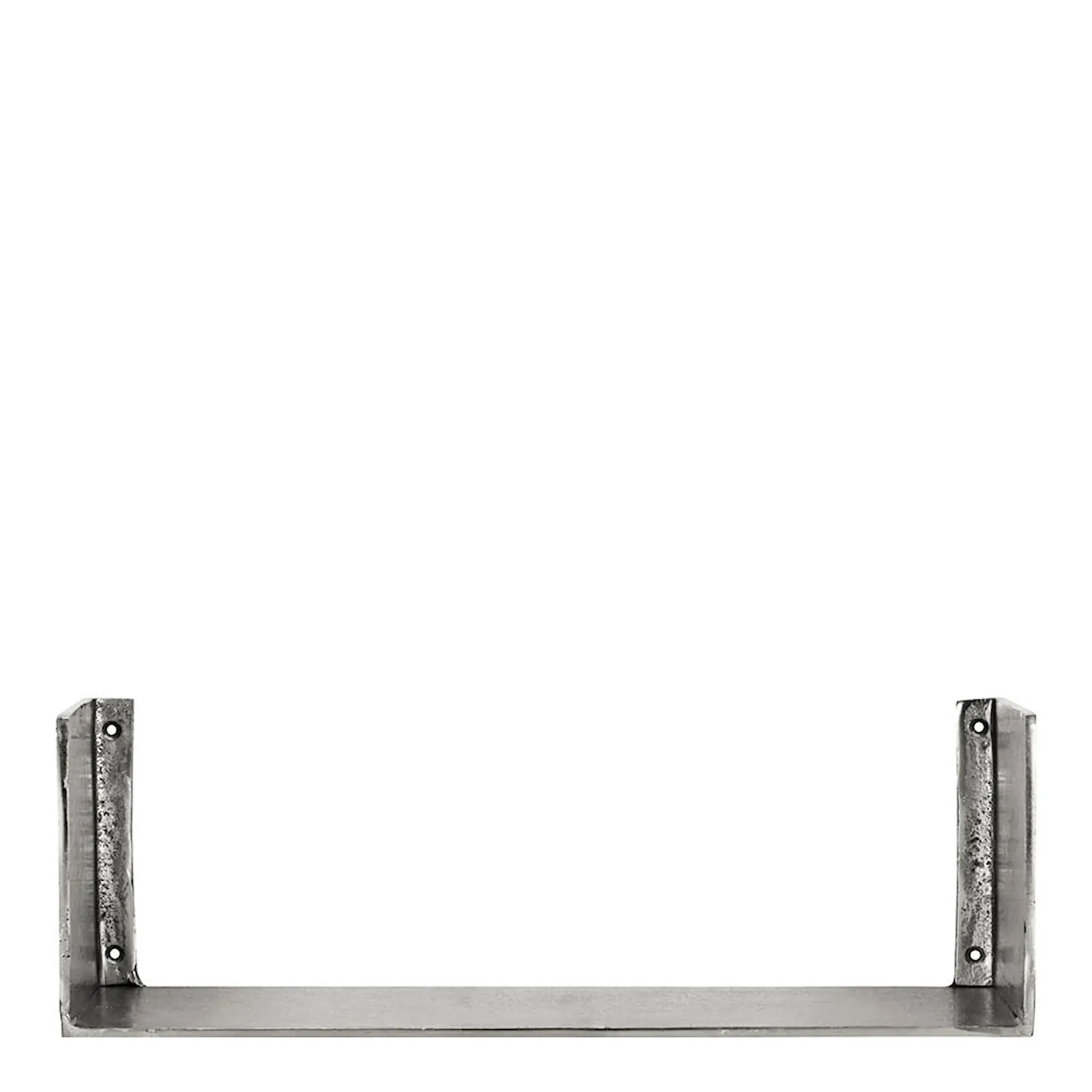 House Doctor Seinähylly Boxie alumiinista 50x18x50 cm hopeanvärinen viimeistely