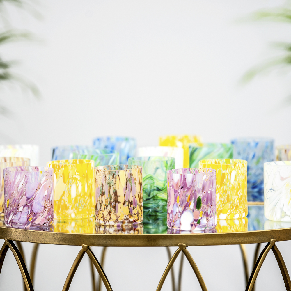 Magnor Swirl Kynttilälyhty 9 cm Ruskea