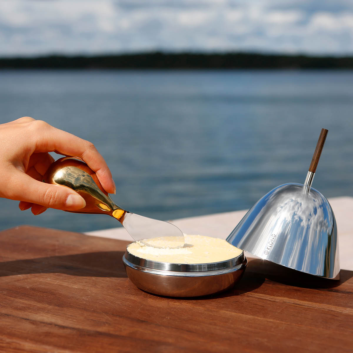 Klong Gömma oppbevaring 15 cm stål