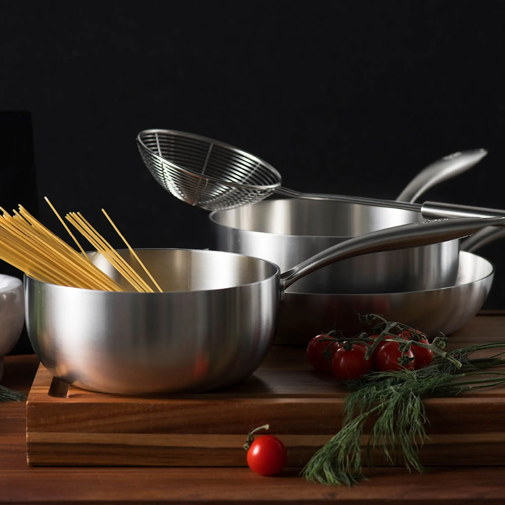 Modern House Chef Ørjan gryta 2,4 L borstat stål