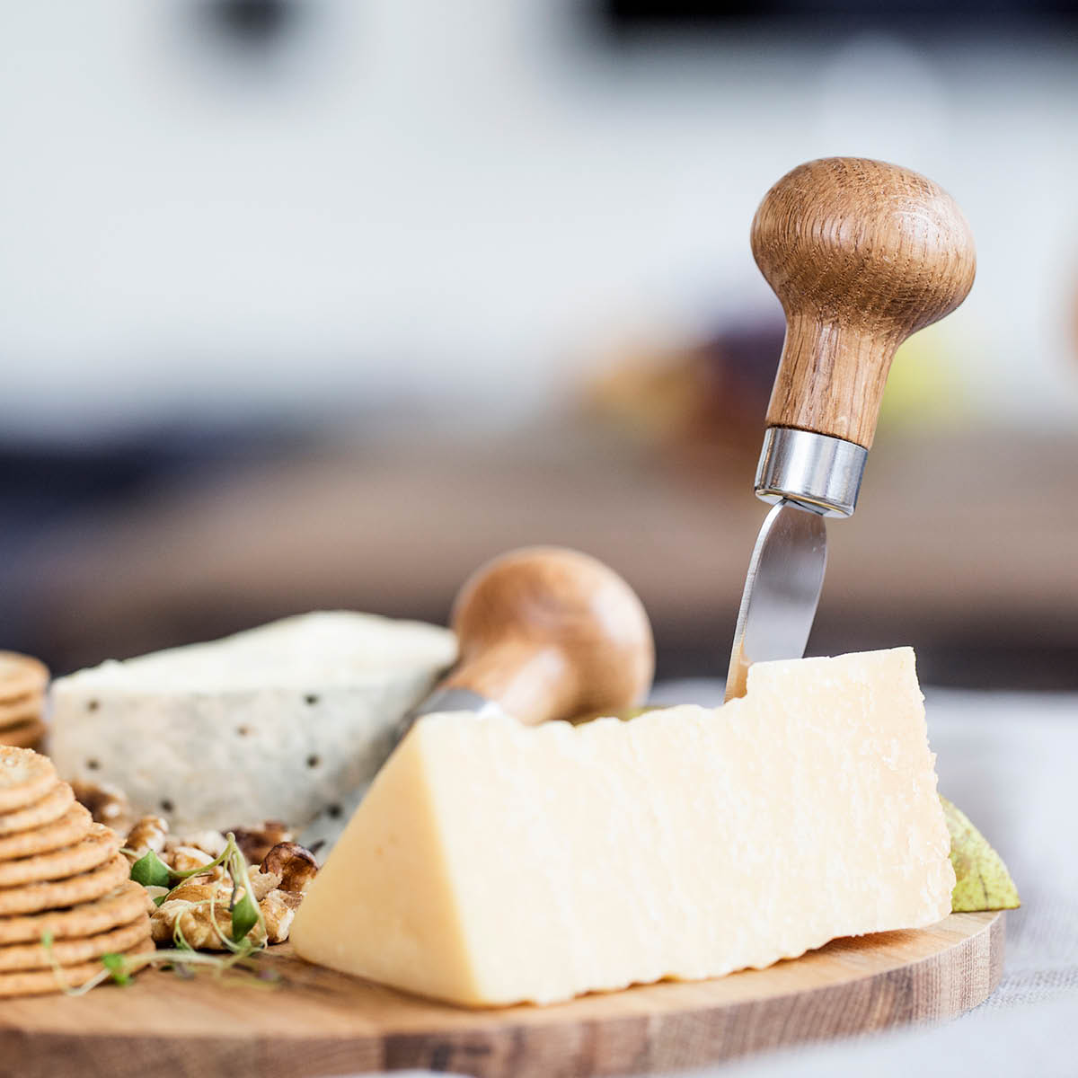 Sagaform Nature ostekniver sett 3 stk