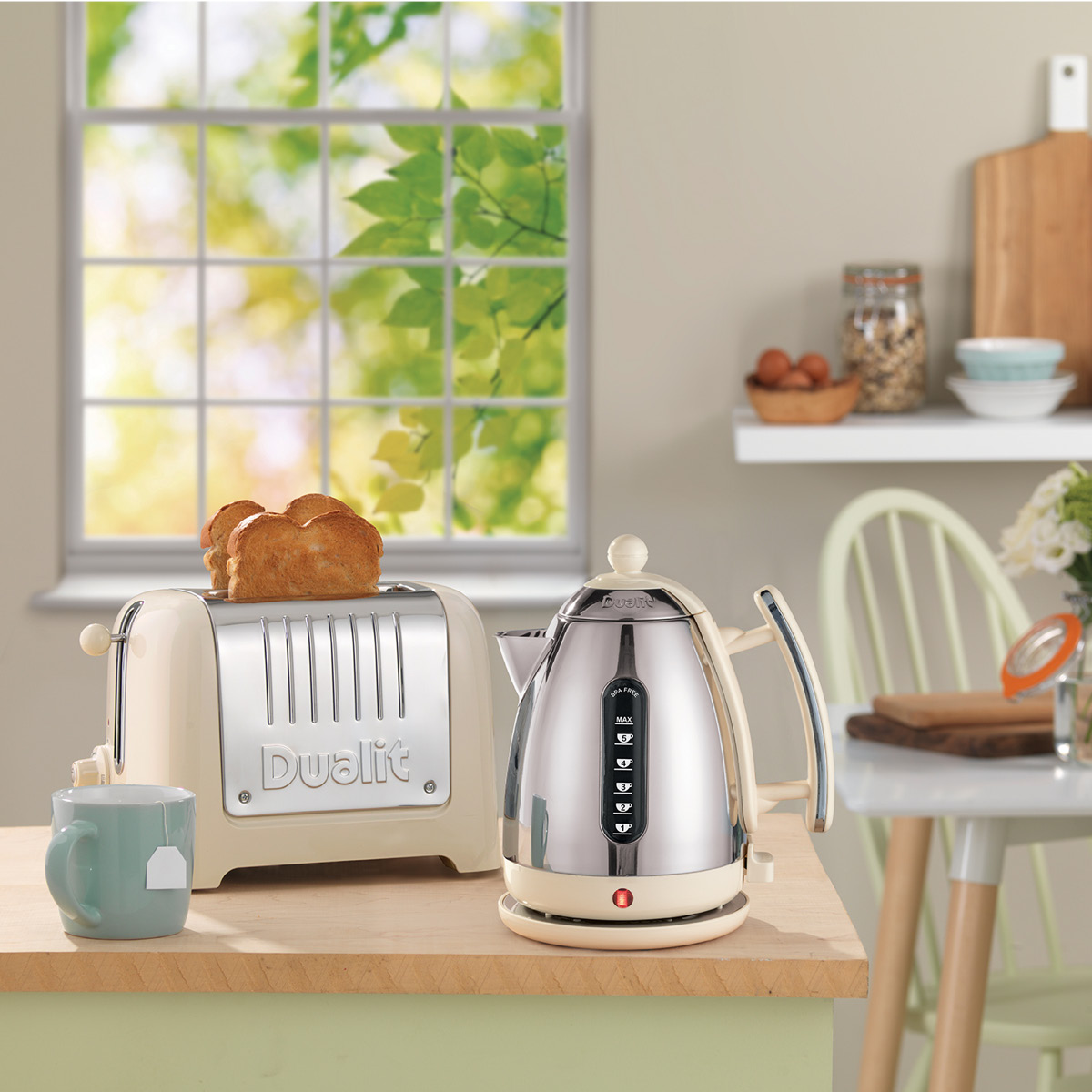 Dualit Lite Leivänpaahdin 2 viipaletta Canvas