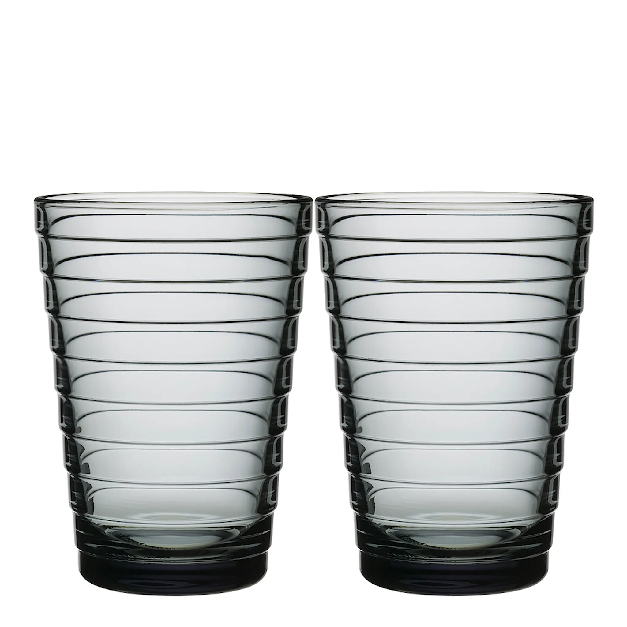 iittala Aino Aalto glass 33 cl 2 stk grå