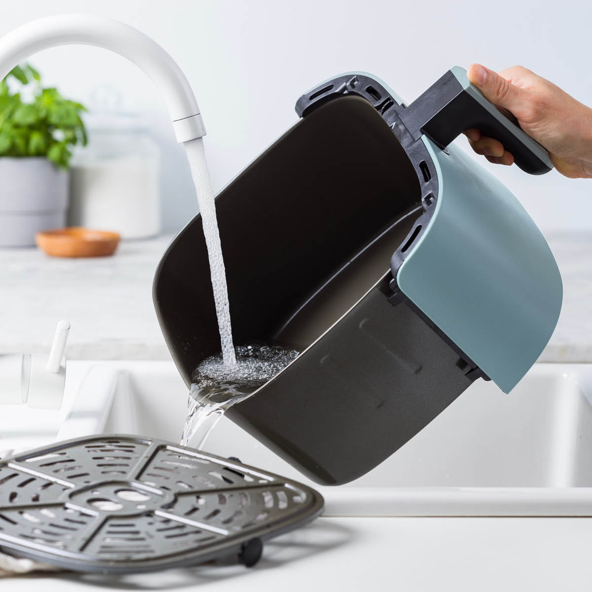 GreenPan Bistro XXL airfryer 7,2 L Smokey Blue