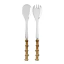 Panda Salladsbestick 2 delar Bambu