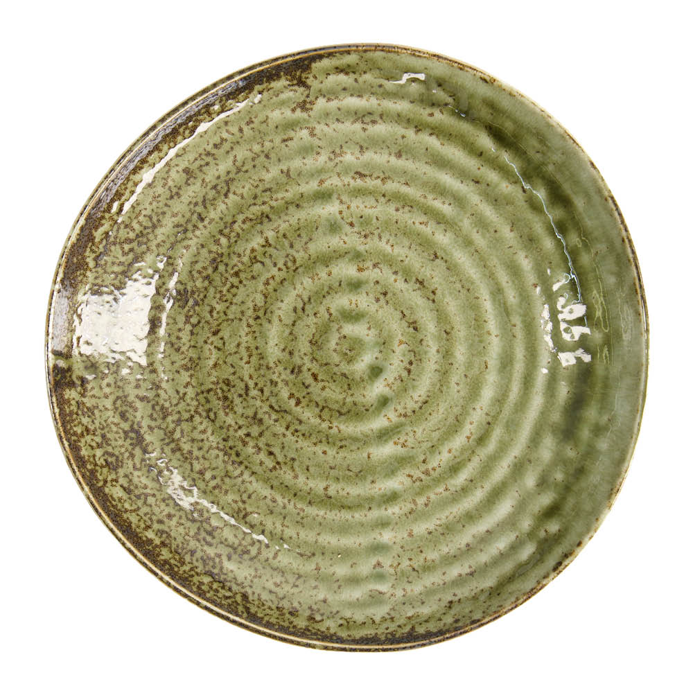 Tokyo Design Studio Shinryoku triangelformad tallrik 22,7 cm grön