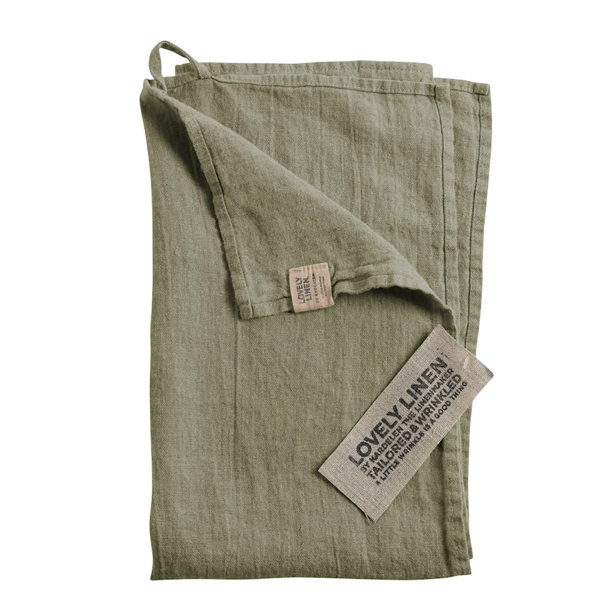 Lovely Linen Lovely kjøkkenhåndkle lin 45x70 cm Avocado