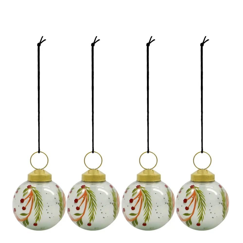 Antico Joulukoriste 4 kpl Vaaleansininen