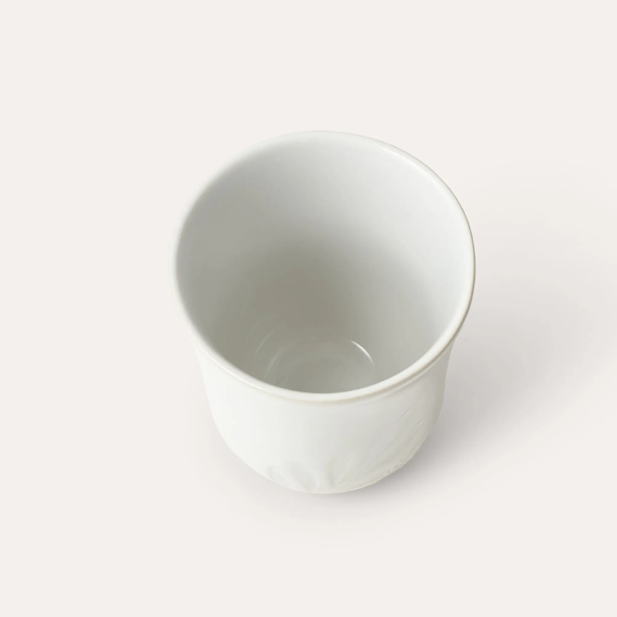 Sthål Arabesque mugg utan öra 30 cl white