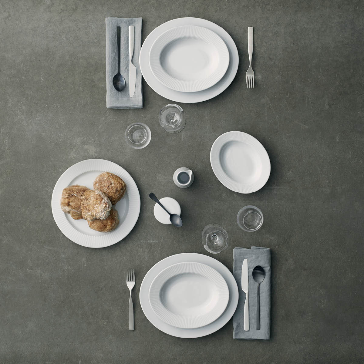 Eva Trio Legio Nova Tallrik 21 cm Vit