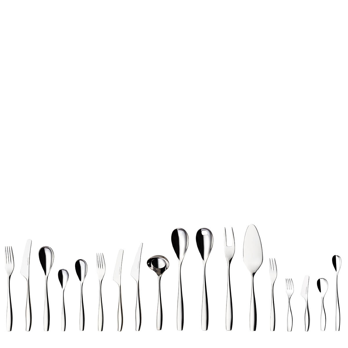 Hardanger bestikk Julie Dessertsked 19 cm