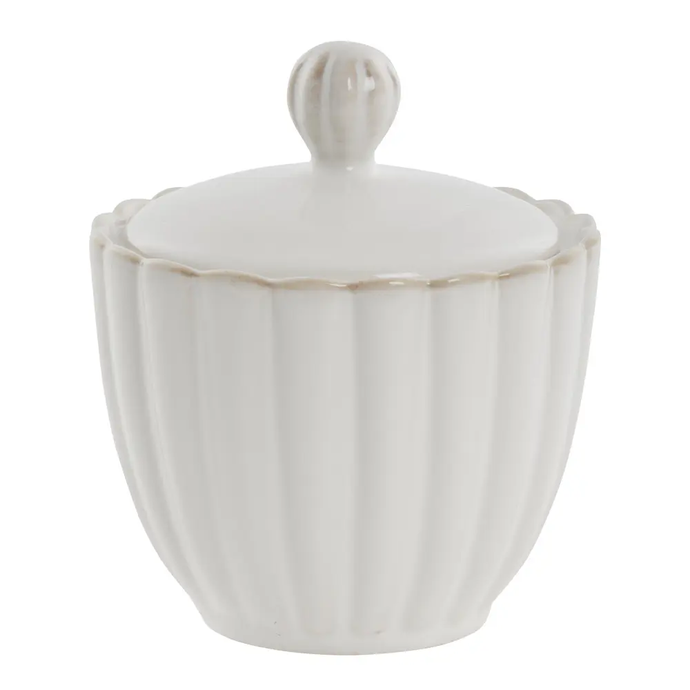 Camille Sokerikulho 12x10 cm Luunvalkoinen