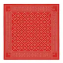 Åttebladrose bordsduk 80X80 cm röd