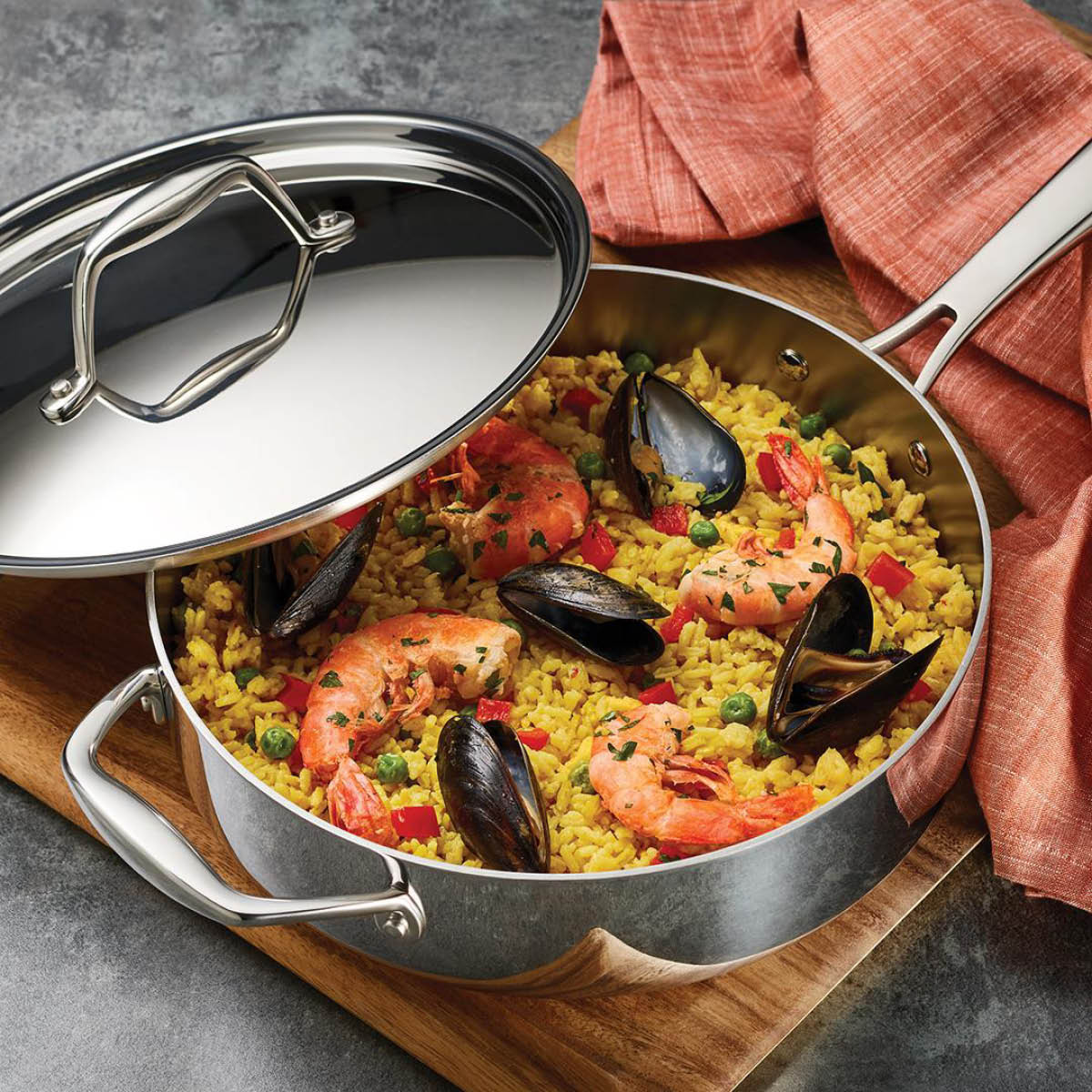 Tramontina Grano traktörpanna 30 cm stål