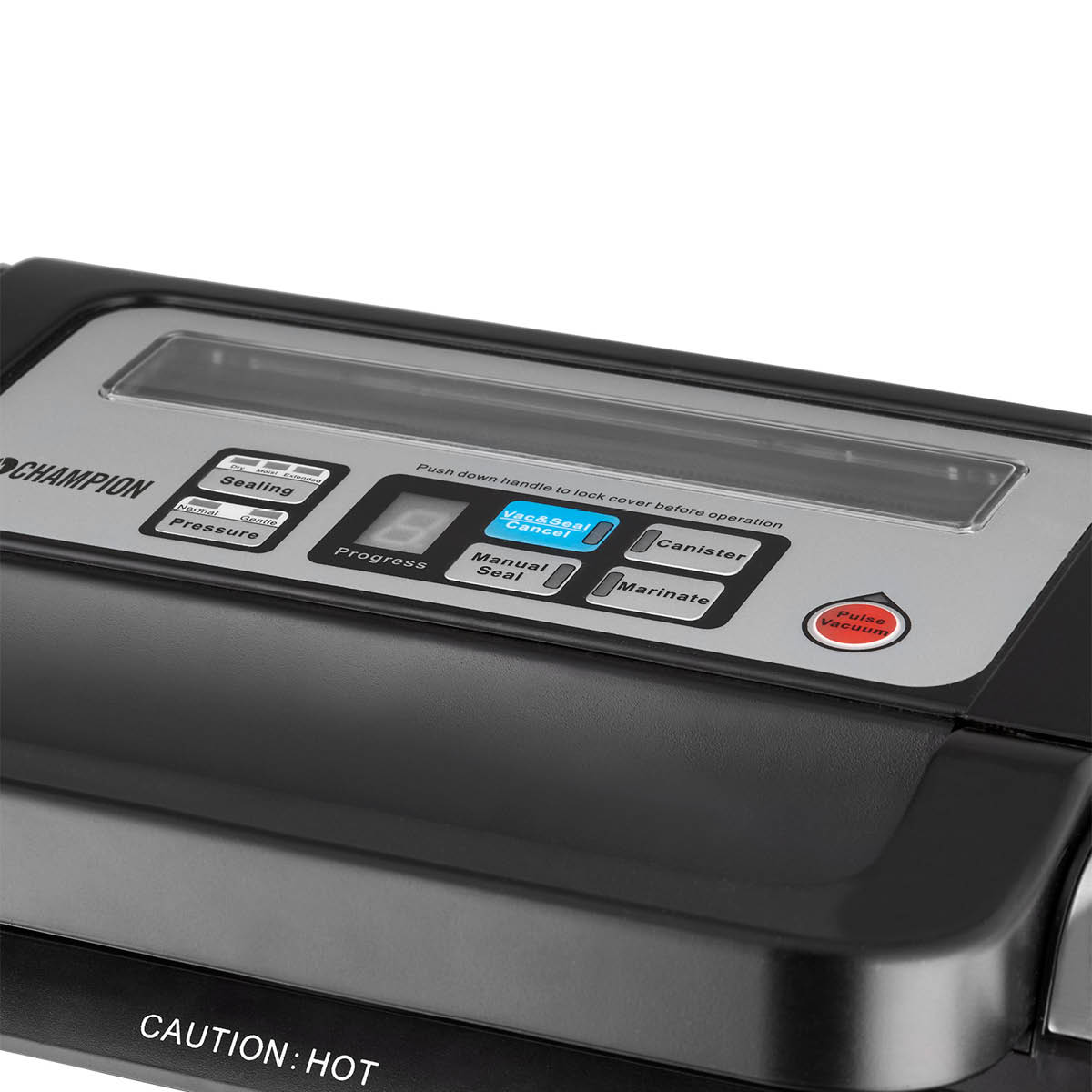CHAMPION Vakuumförpackare 130W Rostfri
