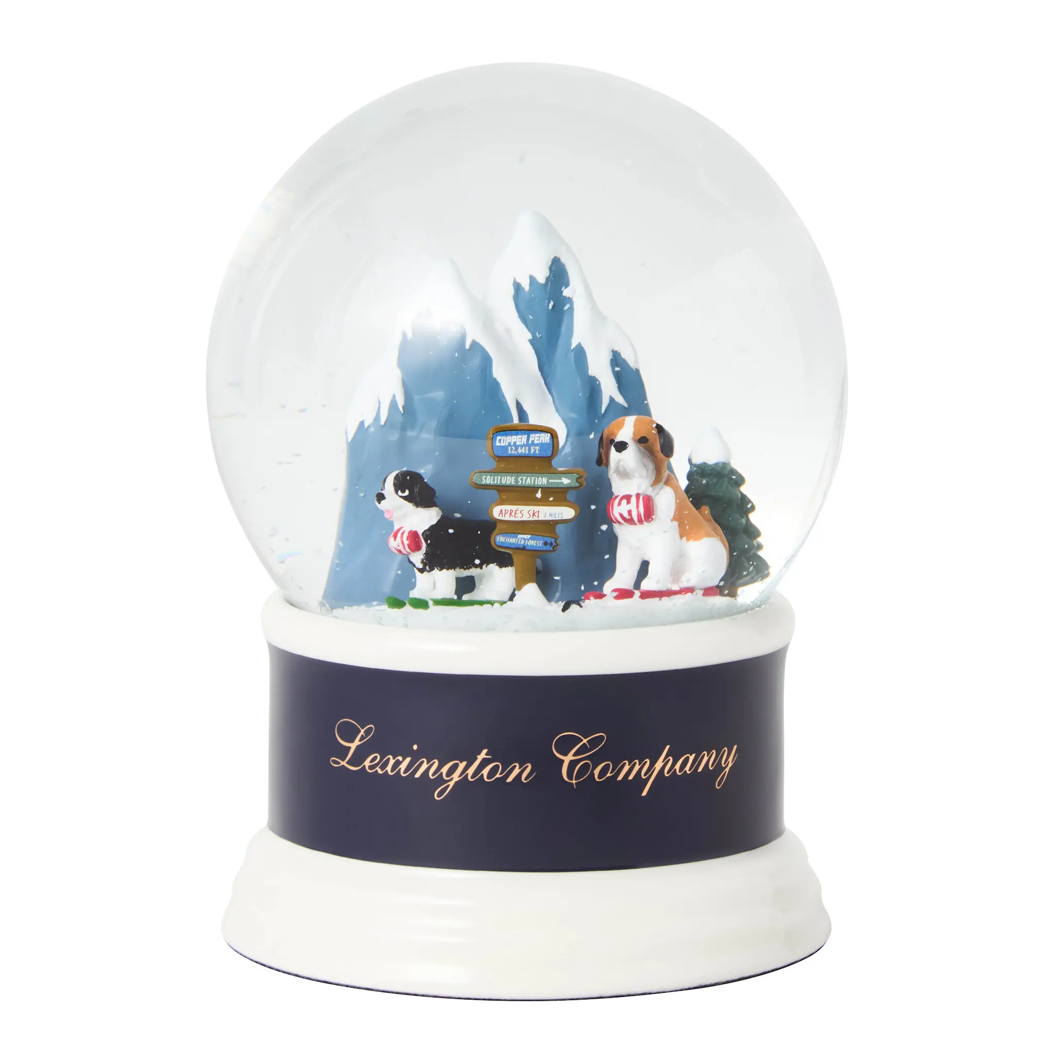 Lexington Lumisadepallo Ski Pawtrol & Mountains-aiheella