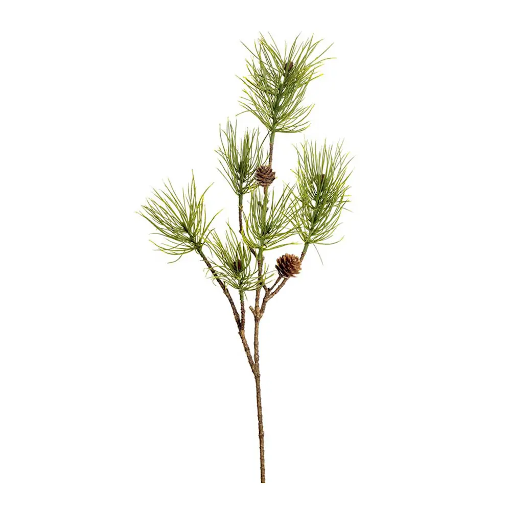 Furukvist kunstig snittblomst 70 cm grønn