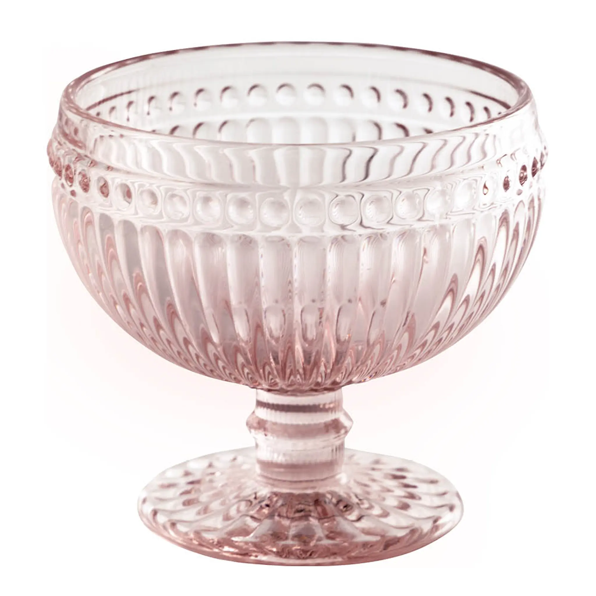 GreenGate Everyday Alice dessertskål 30 cl pale pink