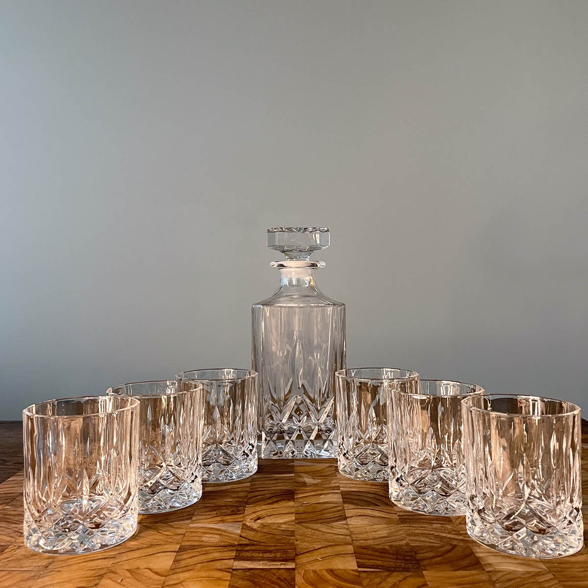 Stiernholm Bar Whiskyset 7 delar Klar