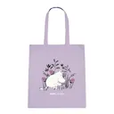 Mumin tygpåse 38,5x42 cm Mumin lila