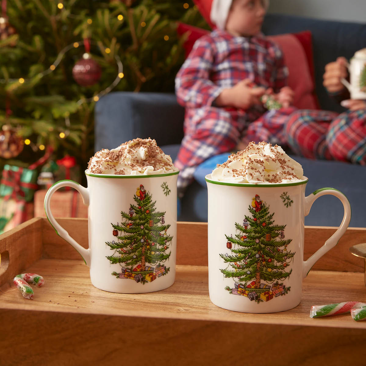 Spode Christmas Tree muki 30 cl 4 kpl